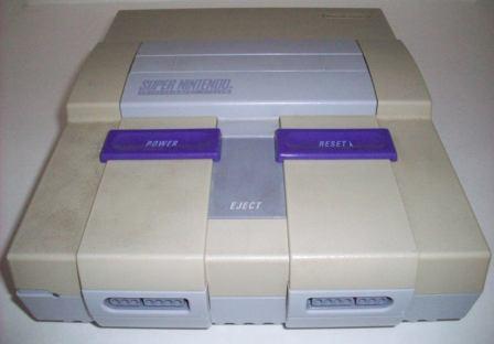 SNES Super Nintendo System Only, No Cables